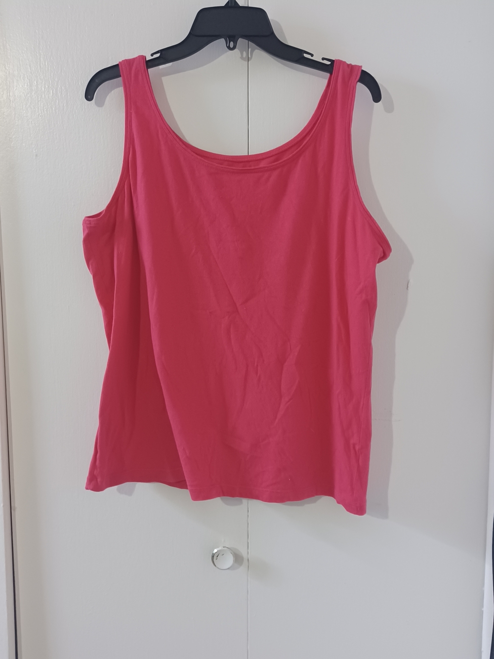 Talbots Bright Pink Scoop Neck Tank